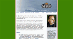 Desktop Screenshot of peacefulseasangha.com